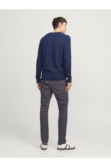 JREBLIAM KNIT CREW NECK - ΜΠΛΕ