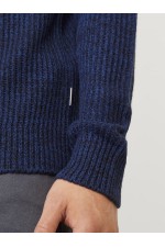 JREBLIAM KNIT CREW NECK - ΜΠΛΕ