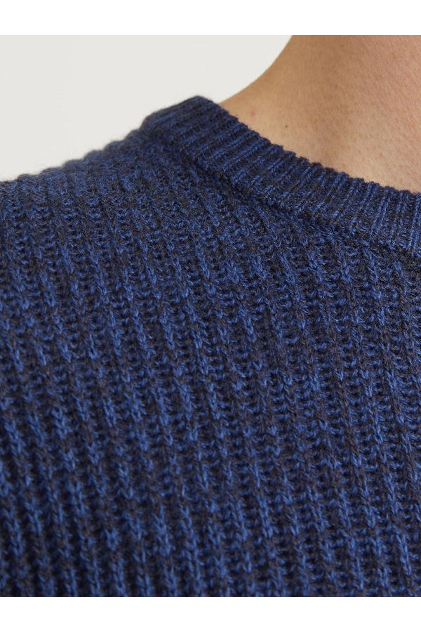 JREBLIAM KNIT CREW NECK - ΜΠΛΕ