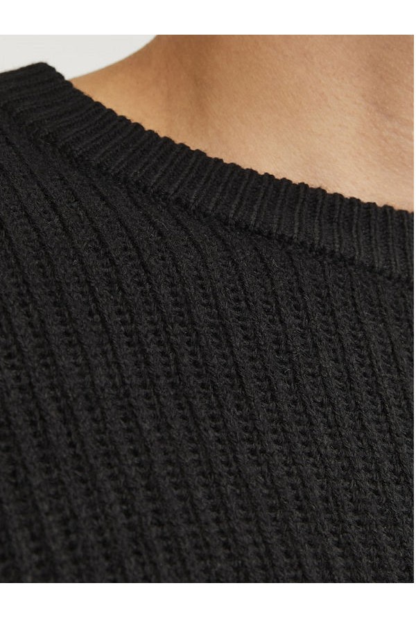 JREBLIAM KNIT CREW NECK - ΜΑΥΡΟ