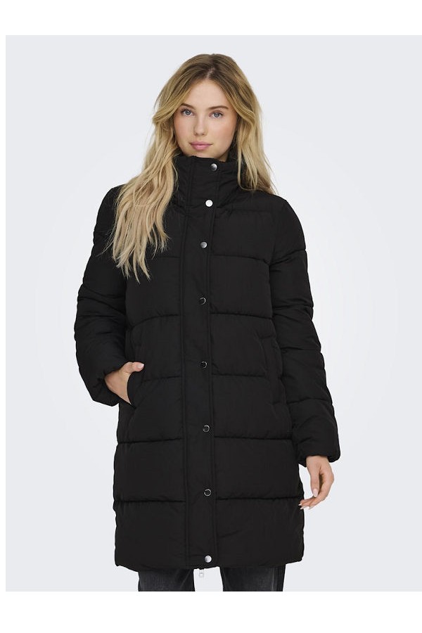 ONLNEWCOOL PUFFER COAT CC OTW - ΜΑΥΡΟ