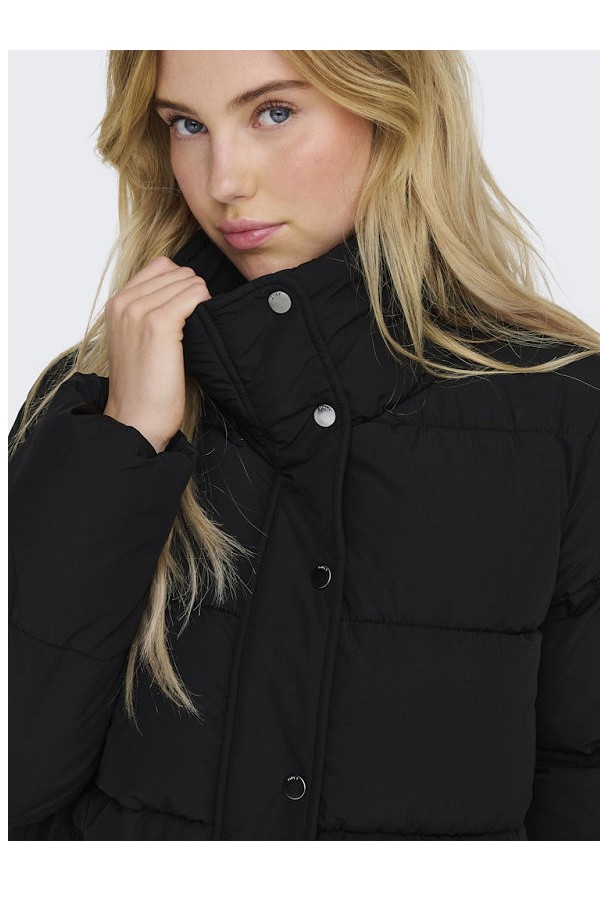 ONLNEWCOOL PUFFER COAT CC OTW - ΜΑΥΡΟ