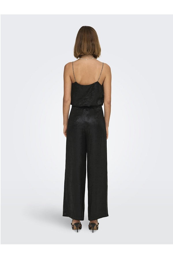 ONLLIDA LOOSE PANT PTM - ΜΑΥΡΟ