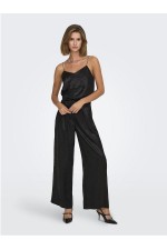ONLLIDA LOOSE PANT PTM - ΜΑΥΡΟ