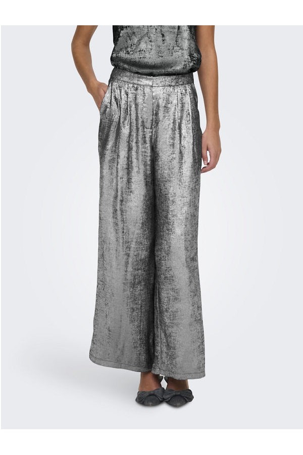 ONLLIDA LOOSE PANT PTM - ΓΚΡΙ