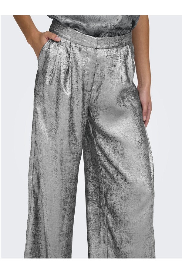 ONLLIDA LOOSE PANT PTM - ΓΚΡΙ