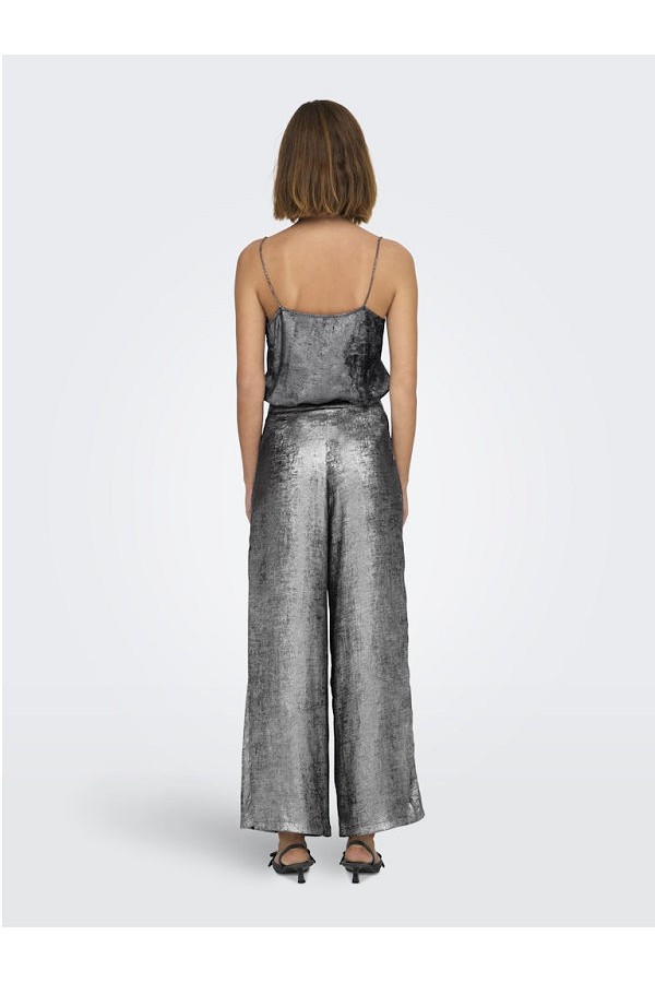 ONLLIDA LOOSE PANT PTM - ΓΚΡΙ