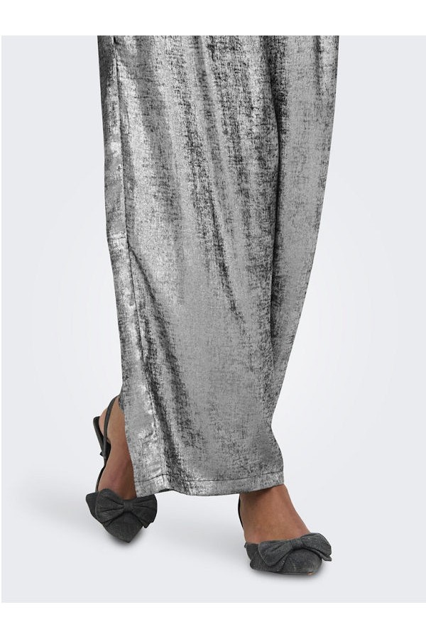 ONLLIDA LOOSE PANT PTM - ΓΚΡΙ