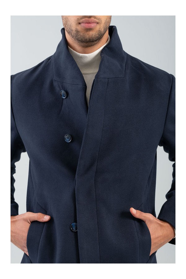 COAT MENS - ΜΠΛΕ