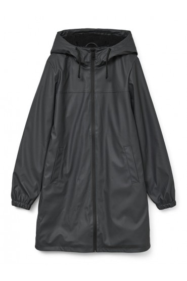 VMASTA TEDDY COATED COAT GA NOOS - ΓΚΡΙ