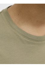 JJEORGANIC BASIC TEE O-NECK - ΜΠΕΖ