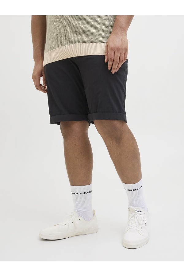 JPSTDAVE JJCHINO SHORTS SN AKM PLS - ΜΑΥΡΟ