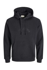 JORBLEECKER BRANDING SWEAT HOOD BF - ΜΑΥΡΟ