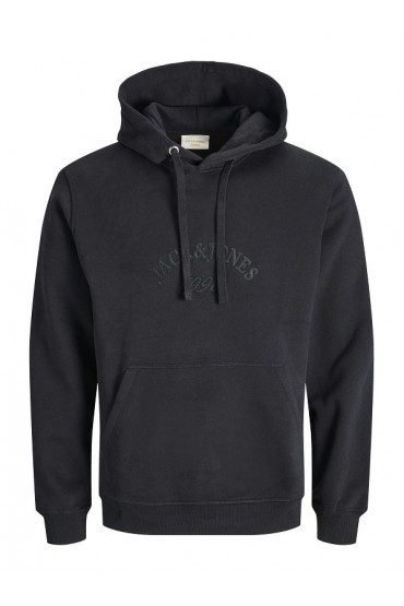 JORBLEECKER BRANDING SWEAT HOOD BF - ΜΑΥΡΟ