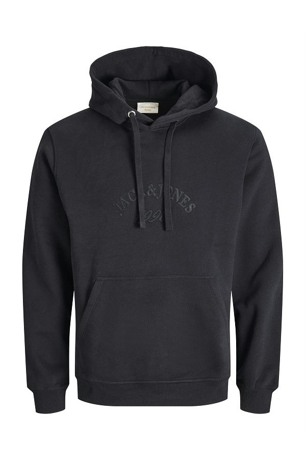 JORBLEECKER BRANDING SWEAT HOOD BF - ΜΑΥΡΟ
