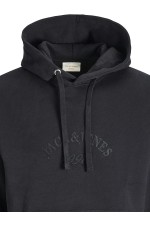JORBLEECKER BRANDING SWEAT HOOD BF - ΜΑΥΡΟ