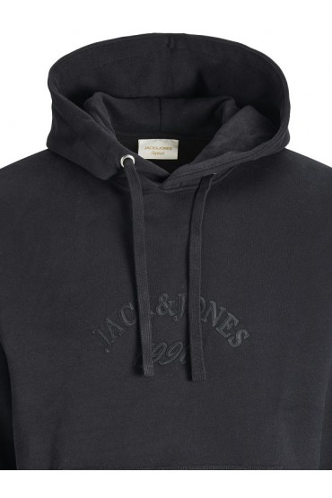 JORBLEECKER BRANDING SWEAT HOOD BF - ΜΑΥΡΟ