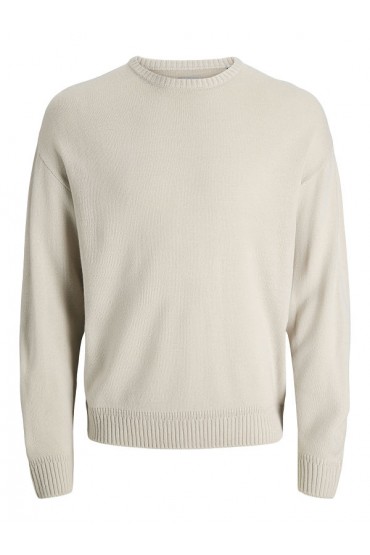 JREBJEFF KNIT CREW NECK - ΜΠΕΖ