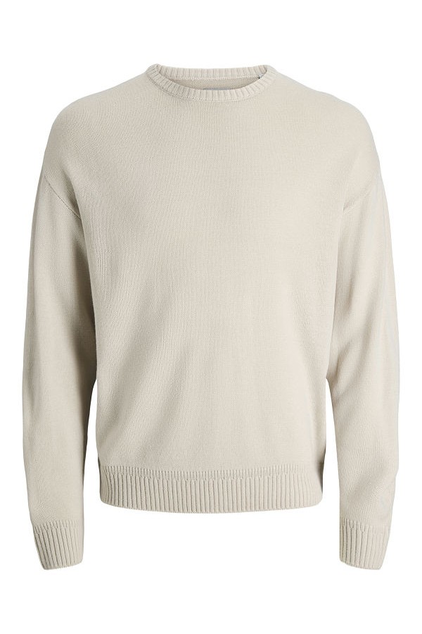JREBJEFF KNIT CREW NECK - ΜΠΕΖ