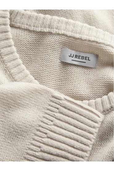 JREBJEFF KNIT CREW NECK - ΜΠΕΖ