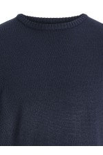 JREBJEFF KNIT CREW NECK - ΜΠΛΕ