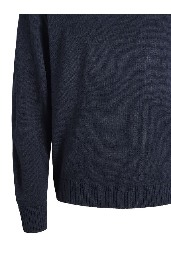 JREBJEFF KNIT CREW NECK - ΜΠΛΕ