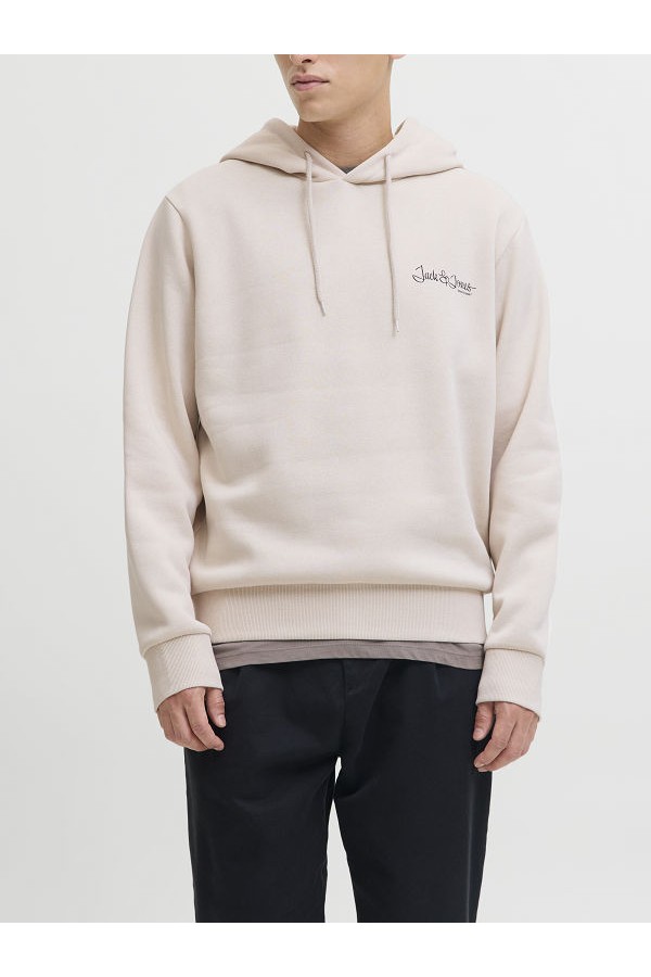 JJYUKI FRONT SWEAT HOOD - ΜΠΕΖ