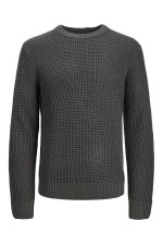 JJGLOBAL KNIT CREW NECK - ΓΚΡΙ