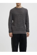JJGLOBAL KNIT CREW NECK - ΓΚΡΙ