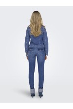 ONLWONDER RHINESTONE DNM JACKET PIM - ΜΠΛΕ