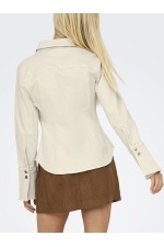 ONLPERLA LS WESTERN DNM SHIRT MAE - ΜΠΕΖ