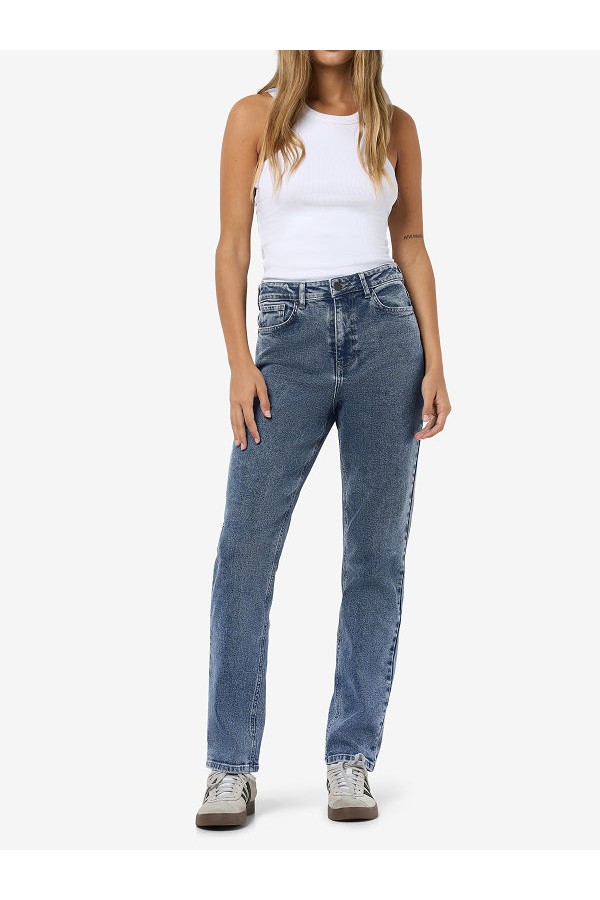 NMDAISY HW MOM FIT JEAN AZ394MB FWD NOOS - ΜΠΛΕ