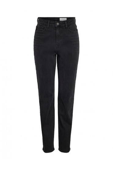 NMDAISY HW MOM FIT JEAN BLACK FWD NOOS - ΜΑΥΡΟ
