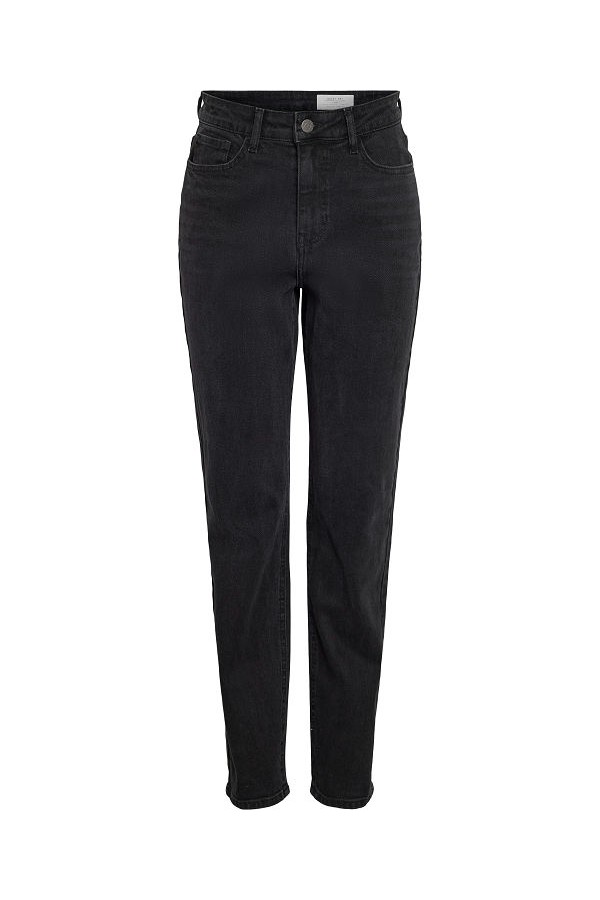 NMDAISY HW MOM FIT JEAN BLACK FWD NOOS - ΜΑΥΡΟ