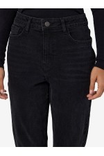NMDAISY HW MOM FIT JEAN BLACK FWD NOOS - ΜΑΥΡΟ