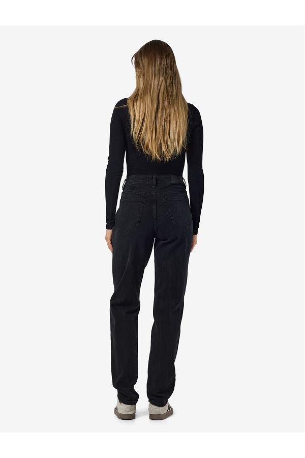 NMDAISY HW MOM FIT JEAN BLACK FWD NOOS - ΜΑΥΡΟ