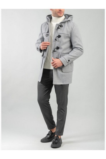 COAT MENS - ΓΚΡΙ