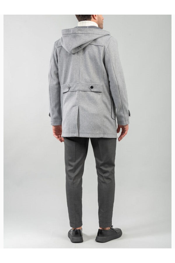 COAT MENS - ΓΚΡΙ