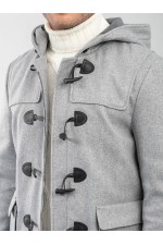 COAT MENS - ΓΚΡΙ