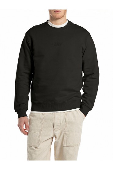 SWEATSHIRT MENS - ΜΑΥΡΟ
