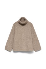 VMVIOLET 7/8 ROLLNECK PULLOVER - ΜΠΕΖ