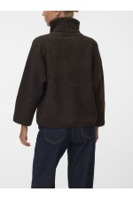 VMVIOLET 7/8 ROLLNECK PULLOVER - ΚΑΦΕ
