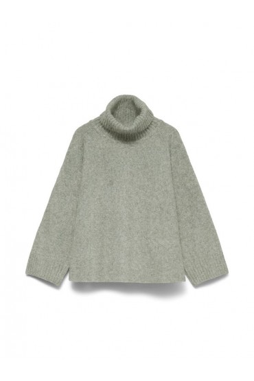 VMVIOLET 7/8 ROLLNECK PULLOVER - ΧΑΚΙ