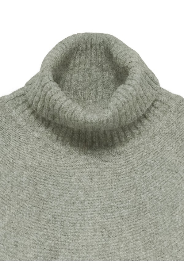 VMVIOLET 7/8 ROLLNECK PULLOVER - ΧΑΚΙ