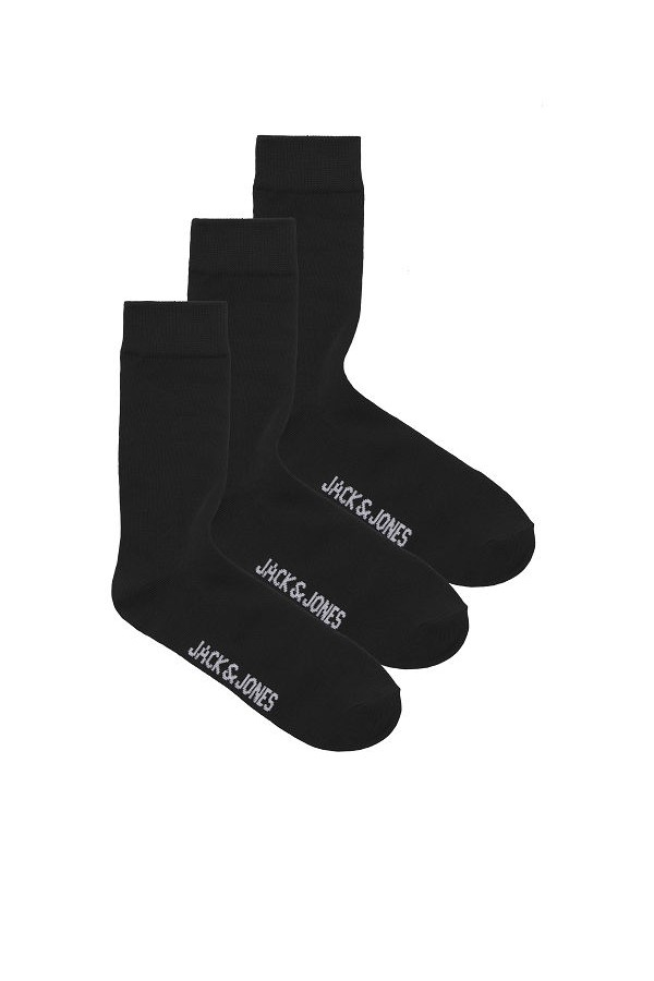 JACBLACK FRIDAY SOCKS 3 PACK - ΜΑΥΡΟ