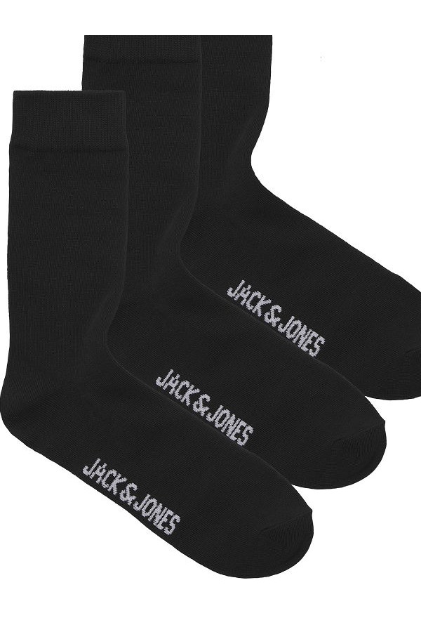 JACBLACK FRIDAY SOCKS 3 PACK - ΜΑΥΡΟ