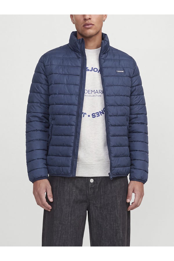 JJELVIS LIGHT PUFFER COLLAR - ΜΠΛΕ