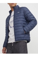 JJELVIS LIGHT PUFFER COLLAR - ΜΠΛΕ