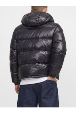 JCOCLUB SHINY PUFFER JACKET BF LN - ΜΑΥΡΟ