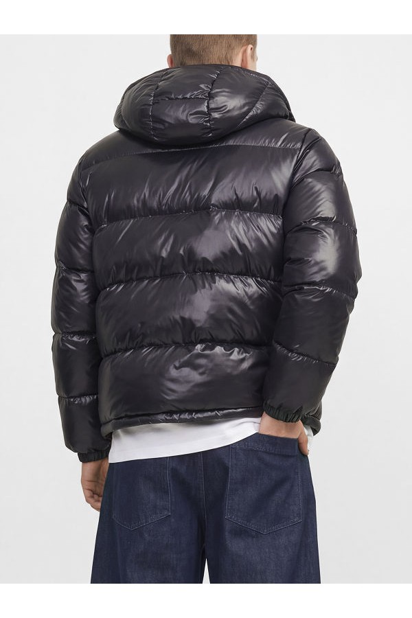 JCOCLUB SHINY PUFFER JACKET BF LN - ΜΑΥΡΟ